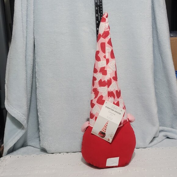 NWT 20" Plush Hearts & I Love You Aldi Gnome. Weighted bottom. - Picture 3 of 5